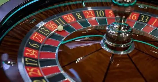 Live casino dealer studio with multiple camera angles